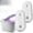2pcs, variant on Self Cleaning UV Toilet Sensor Light, Waterproof Deodorizing Toilet Cleaning Light, Motion Activated, Rechargeable, Adhesive Mounted, Suitable for Toilets, Washing Machines and Shoe Cabinets