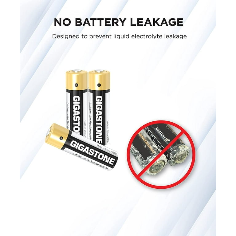 AA Lithium Rechargeable Comparison: Jugee, Bonai, Amptorrent, EBL,  Tenavolts, Gigastone, Deleepow 