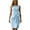 Sky Blue, variant on Women’s Sleeveless Sheath Cocktail Dress Elegant Bow Knot Waist Formal Party Wedding Guest Dress