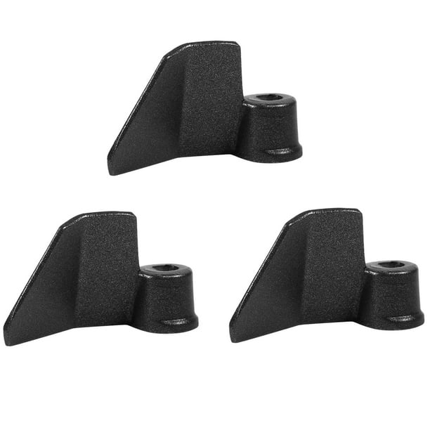 3X Bread Baking Machine Paddles Kneading Hooks, Stainless Steel Kneading Blade for Bread Baking