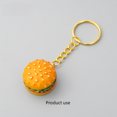 thumbnail image 4 of Llavero dorado llavero con cadena colgante ojo de oveja accesorios para bolsos DIY llavero colgante llavero, 4 of 4