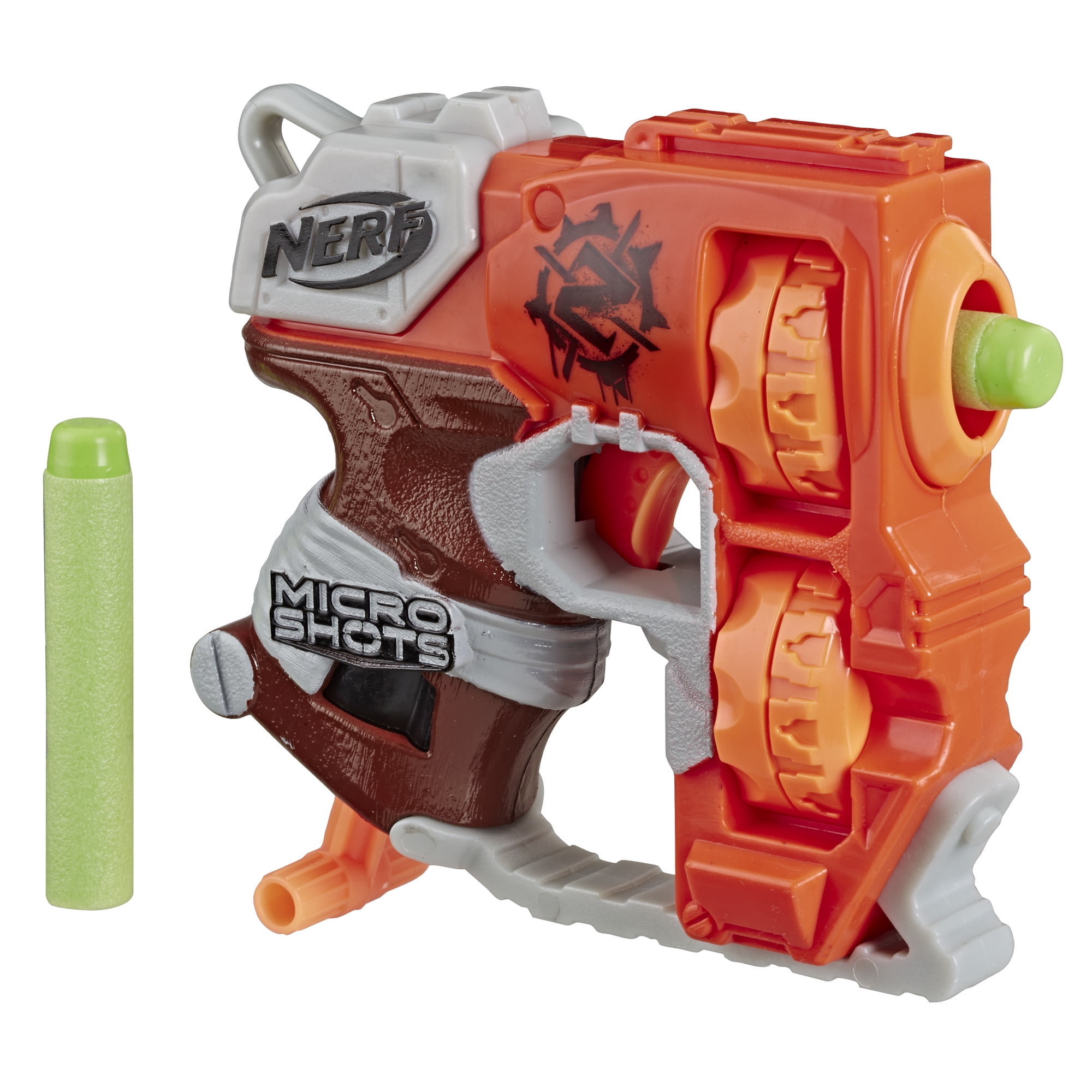 New Nerf Zombie Strike FlipFury Blaster Hand Cannon Boy's Toy Dart Guns Darts 