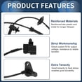 thumbnail image 3 of Unique Bargains ABS Wheel Speed Sensor Front Right ABS Sensor Anti-lock Braking System Sensor No.9069211 for Chevrolet Sail 2005-2015, 3 of 7