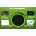 thumbnail image 4 of Vantic Trampoline with Basketball Hoop, Green, 168.11" x 168.11" x 107.87", 4 of 10