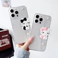 thumbnail image 4 of Hello Kitty For iPhone 15 14 13 12 11 Pro Xs Max Xs XR 7 8 6 Plus SE 2020 Case Wrist Strap Holder, 4 of 5