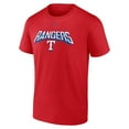 thumbnail image 2 of Men's Fanatics Branded Red Texas Rangers Sweep T-Shirt, 2 of 3