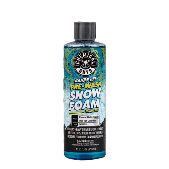 Chemical Guys 'Hands Off' Pre-Wash Snow Foam Touchless Rinse, 16 fl oz