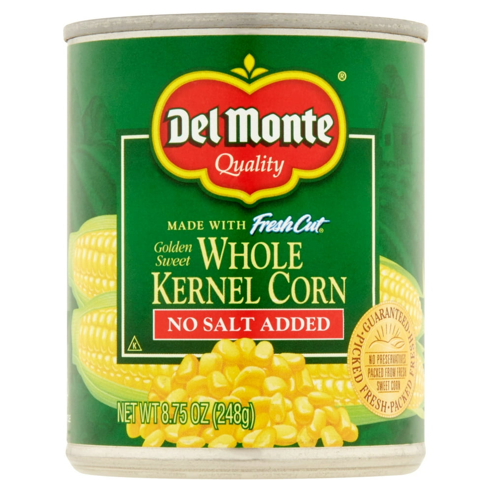 Del Monte Golden Sweet Corn Whole Kernel, 8.75 Oz