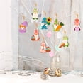 thumbnail image 6 of 32Pcs Easter Wooden Hanging Ornaments - Cutout Eggs & Bunnies, Tree Basket Party Decor, 6 of 7