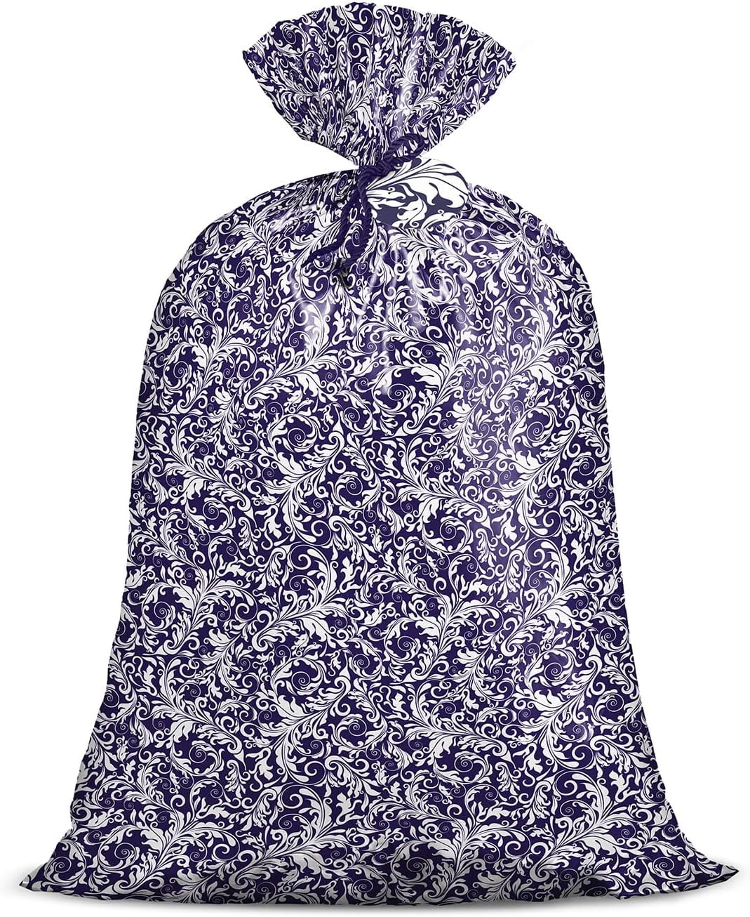 Loveinside Jumbo Large Plastic Gift Bag, Floral Design Plastic Bag with