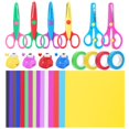 thumbnail image 1 of Kit de Suministros para Scrapbook UCEC Tijeras de Manualidades con Borde Decorativo, 1 of 8