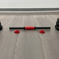 thumbnail image 4 of MOVTOTOP Durable PVC Steel Foam Dumbbell Connecting Rod for Home Gym with Red Color Ideal for Various Training 1 Set, 4 of 7