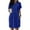 Blue, variant on Women Soft T Shirt Dress Short Sleeve Casual Summer Tunic Dress Loose Loose Dress With Pockets Women's Long Casual Dresses Woman Summer Casual Dress Womens Dresses Summer Dresses Midi Length Womens
