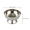thumbnail image 2 of SHISUYAN Tasse de Rasage Réutilisable Bol de Rasage en Acier Inoxydable Bol de Rasage Réutilisable Fournitures de Rasage pour Hommes, 2 of 8