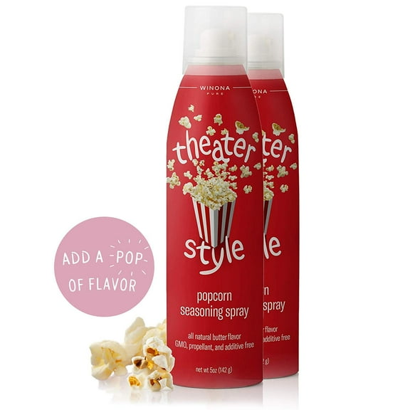 Winona Pure Popcorn Butter SE33 Theater Style, 5 Ounces (2 Pack)