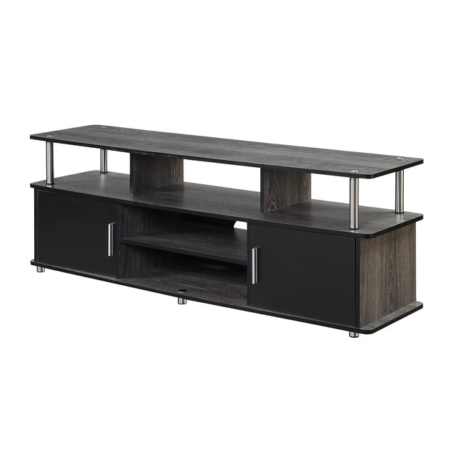 Convenience Concepts Designs2Go 60" Monterey TV Stand in Weathered Gray