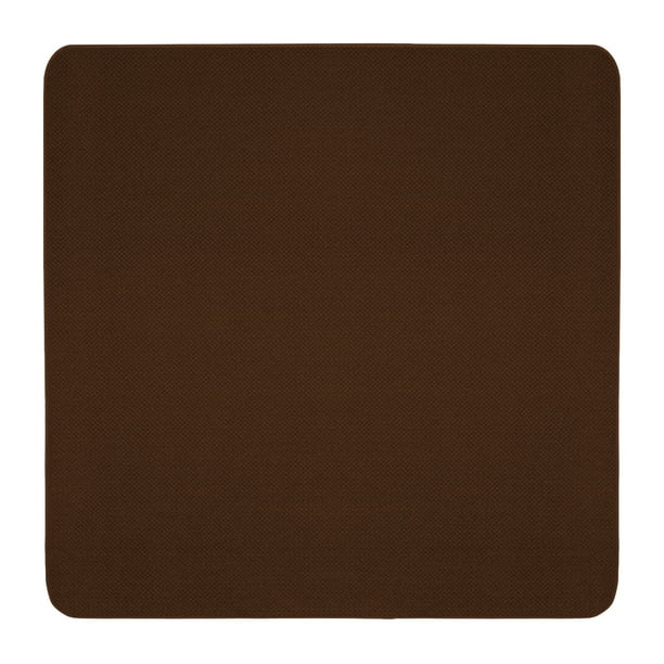 Skidresistant Carpet Indoor Area Rug Floor Mat Chocolate Brown 4