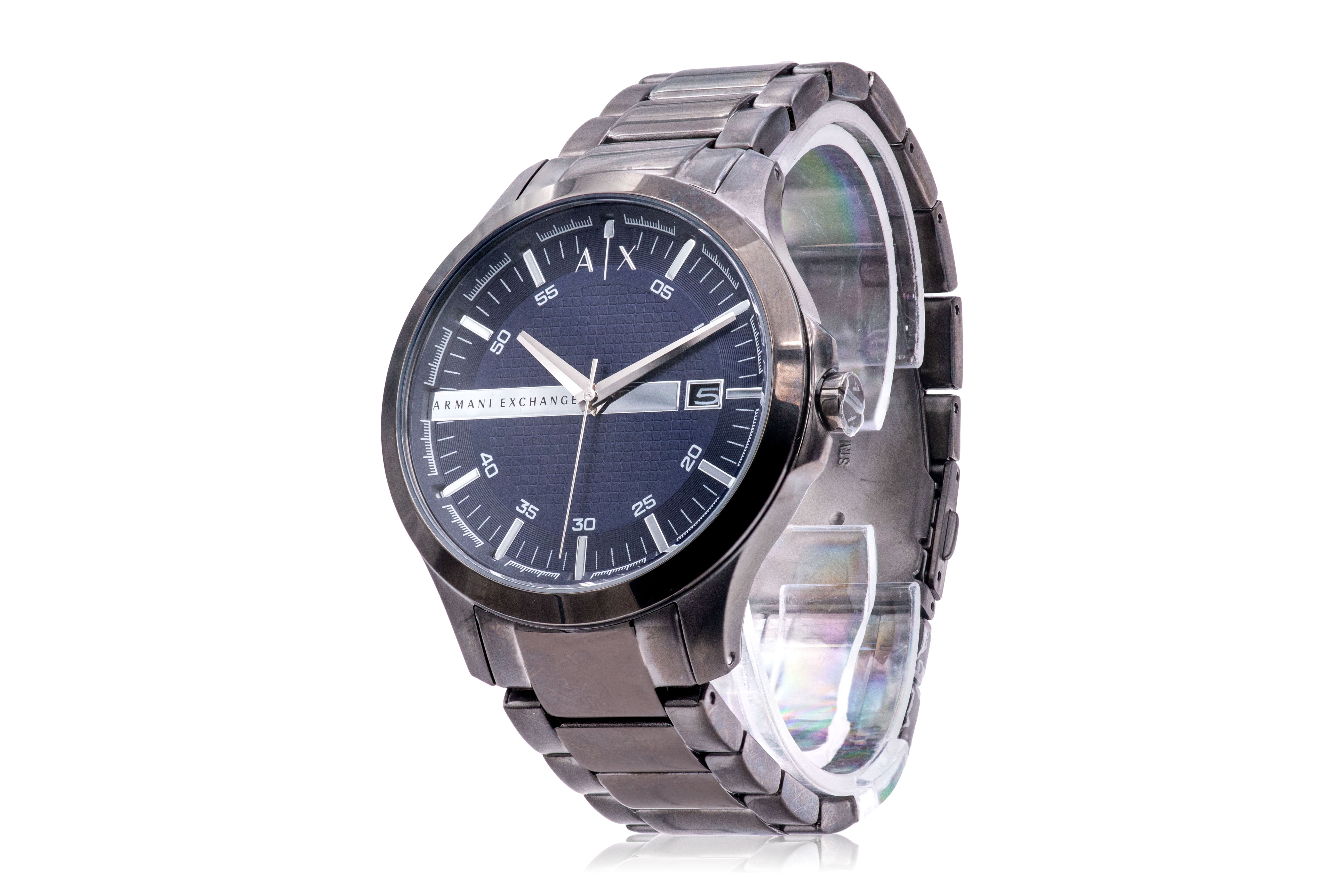 Armani Exchange Hampton Quartz Blue Dial Men