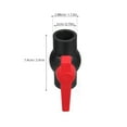 thumbnail image 2 of LABSERRON Ball Valve for Water Shut Off Valve PVC Ball Valve in Residential Use 1Set, 2 of 7