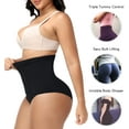 thumbnail image 5 of VASLANDA Tummy Control Panties for Women Shapewear Butt Lifter Short High Waist Trainer Corset Slimming Body Shaper Underwear, 5 of 6