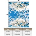 thumbnail image 4 of Cherry Blossoms Mailbox Cover White Sakura Blue Sky Spring Floral Magnetic Mailbox Covers Standard Size 21x18 Inch Spring Decors Post Letter Box Cover Outdoor Courtyard Home Decorations, 4 of 6