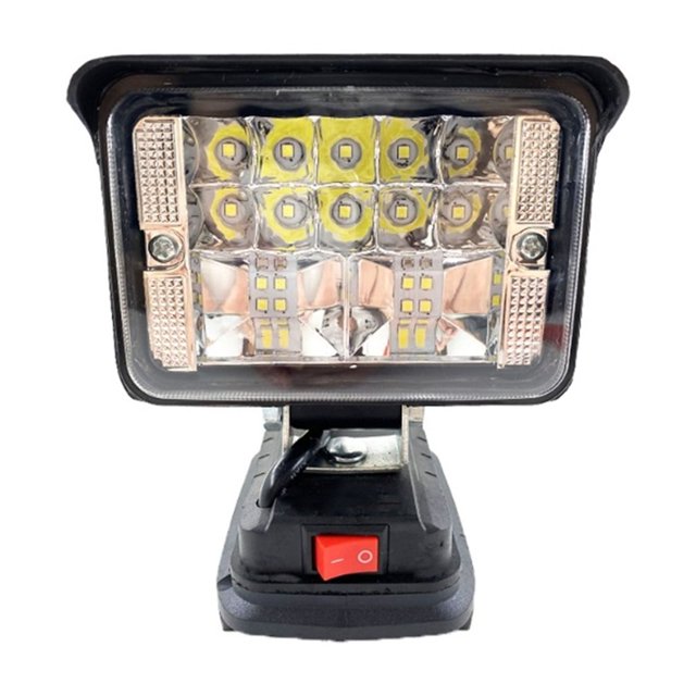 3/4inch LED Tool Lamp Work Light For 18V Li-ion Battery BL1830 Portable Lantern Flashlight Emergency Lighting For Camping