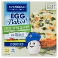 thumbnail image 2 of Burnbrae Farms EGG Bakes! Spinach Ricotta Caramelized Onion crustless quiche, 2 of 11