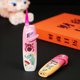 thumbnail image 2 of Encendedor inflable de tira larga a prueba de viento llama rosa lindo kuromi hello kitty encendedor, 2 of 4