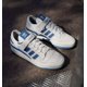 thumbnail image 4 of US Men's Sizes 9-11 Forum 84 Low Goat Skin White Trace Royal Shoes JI4658, 4 of 6