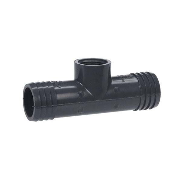 Lasco Schedule 80 1 in. Insert x 1 in. Dia. Insert PVC Tee