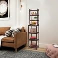 thumbnail image 6 of 100% Bamboo Bathroom Rack, Multi - Functional And Removable 7-Layer Shelf, Multi - Function 72 * 43.5 * 160.7Cm Dark Brown, 6 of 9