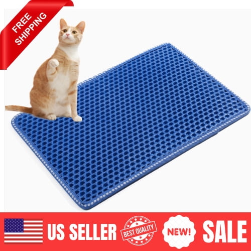 [IN STOCK] Cat Litter Mat, Litter Box Double Layer