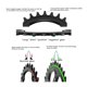 thumbnail image 5 of Swtxo Mtb platos y bielas plato de bicicleta para Shimano Sram Xx1,30t Afortunado Sencillez, 5 of 5
