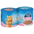 thumbnail image 5 of 9Lives Meaty Paté Seafood Platter Wet Cat Food, 5.5 oz. Can, 4 Count, 5 of 11