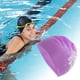 thumbnail image 2 of Gorro de Natación Impermeable con Patrón Floral para Mujeres Morado, 2 of 6