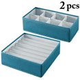 thumbnail image 2 of Underwear Organizer Divider Foldable: Large Socks Drawer Organizer Storage Box, 2 of 10