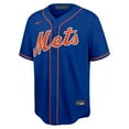 thumbnail image 2 of Men's Nike  Royal New York Mets Big & Tall Alternate Replica Team Jersey, 2 of 3