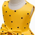 thumbnail image 5 of Fesfesfes Toddler Kids Dress Baby Girls Summer Strawberry Sleeveless Printed Ruffle Sleeve Dress, 5 of 8
