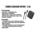 thumbnail image 4 of Cargador Control Expert Compatible Con Entrada iPhone A Usb Color Negro, 4 of 7