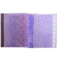 thumbnail image 1 of unbranded Papel Papel Scrapbook Violeta Con Estilo Vintage Ideal Para Tarjetería Y Journaling, 1 of 6