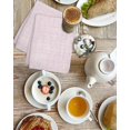 thumbnail image 2 of Light Pink Kitchen Dish Towels for Drying Dishes Set of 4, Farmhouse Vintage Pink Solid Color Modern Waffle Weave Microfiber Hand Tea Bathroom Towels Quick Dry & Absorbent Towel 15.7x23.6, 2 of 5