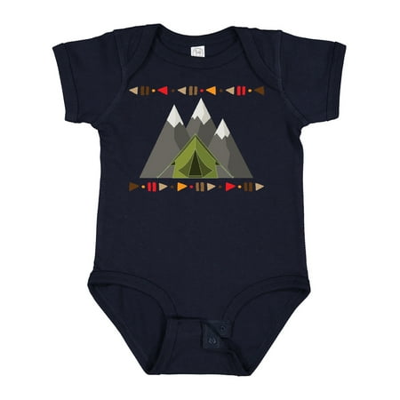 

Inktastic Camping Hiking Mountain Adventure Gift Baby Boy or Baby Girl Bodysuit