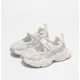 thumbnail image 5 of Sandalias de tacón grueso para mujer, zapatos transpirables y versátiles para papá, novedad de verano, diseño calado, cinta mágica, fácil de usar, sin cordones, 5 of 5