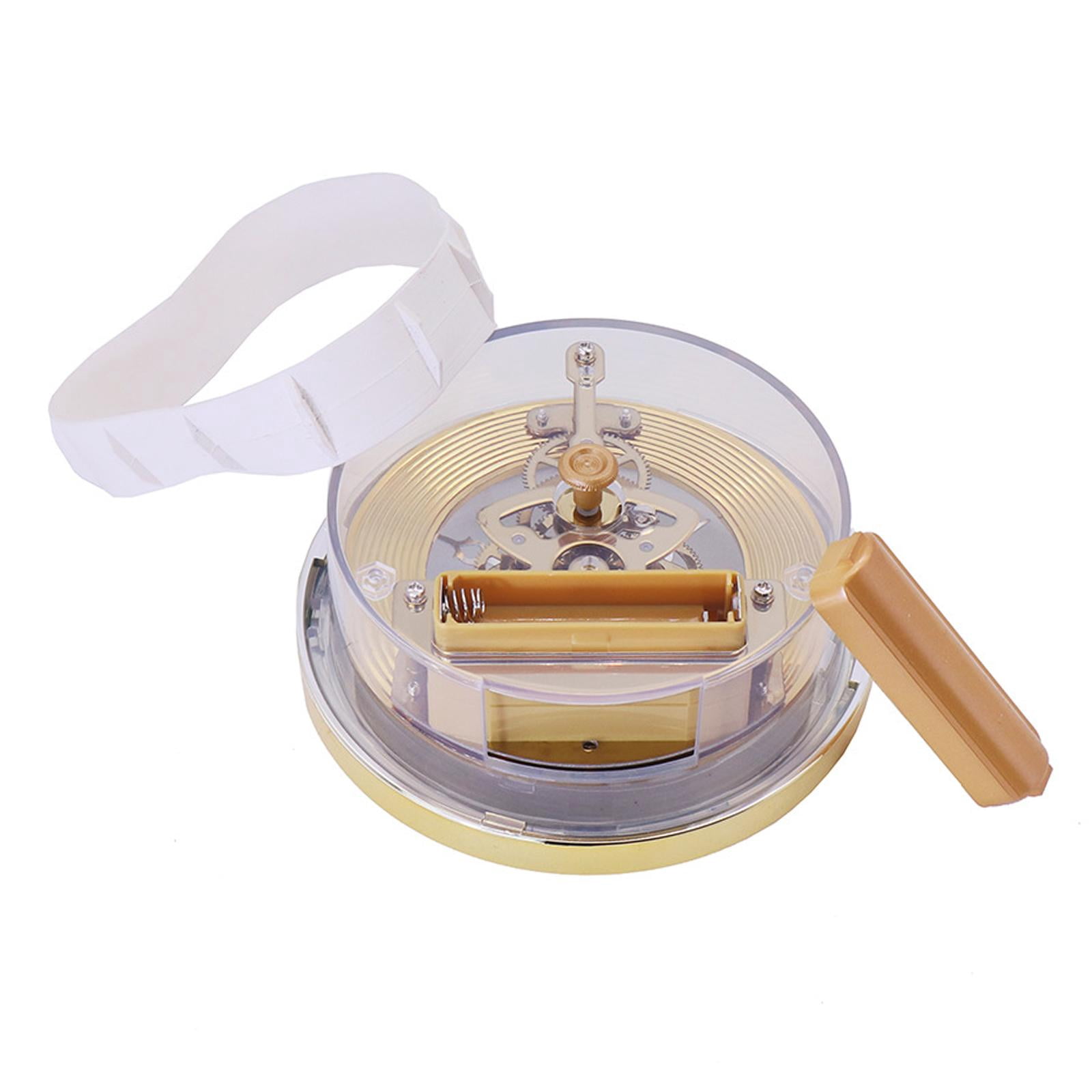 Axioma Classic Clock Insert 103mm Battery Powered Repair Parts DIY Gold Quartz Movement