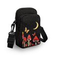 thumbnail image 3 of HELLHERO Mushrooms Travel Crossbody Purse Polyester with Zipper Closed Crossbody Small Crossbody Bags for Casual Travel Mushrooms, 3 of 7