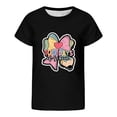 thumbnail image 4 of Gunia 100Th Day Of School Shirt Kids Boys Girls Graphic Short Sleeve Tee Back To School Soft Casual With Cute Print Round Neck Comfortable Daily Wear Tshirts Tops 1-13 Years, 4 of 4