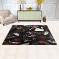 thumbnail image 3 of Ukiyoe Fish Swan Area Rugs Colorful Large Non-Slip Floor Mat Decorative Carpets Doormat for Kitchen Living Dining Dorm Playing Room Bedroom 60 x 39inch, 3 of 7