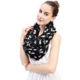 thumbnail image 2 of Bunny Rabbit Print Infinity Scarf, 2 of 4