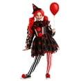 thumbnail image 5 of Girl's Wonderland Red Clown Costume, 5 of 8