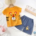 thumbnail image 2 of UAYOTSE Boys Outdoor Sports Suit 2 Piece Breathable Short Sleeve T-Shirt & Lightweight Athletic Shorts,Sizes 5-6 Years, 2 of 6